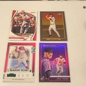 Nolan Arenado 4 Card lot